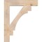 Ekena Millwork Merced Block Smooth Bracket, Douglas Fir, 5 1/2"W x 34"D x 42"H BKT06X34X42MRC05SDF - alternate 3